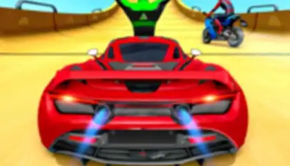Superhero Car Stunt- Car Games