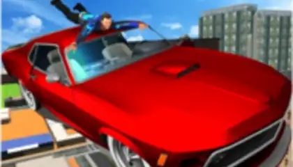 Hollywood Rooftop Car Jump