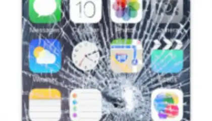 Prank Broken Screen Wallpaper